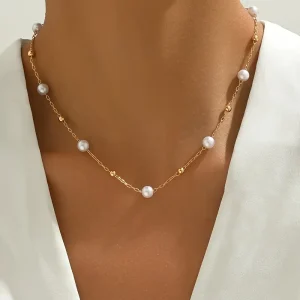 گردنبند مرواریدی ستاره‌ای